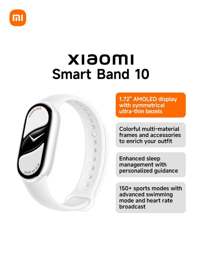 Xiaomi Smart Band 10 - One Size (Adjustable Band)