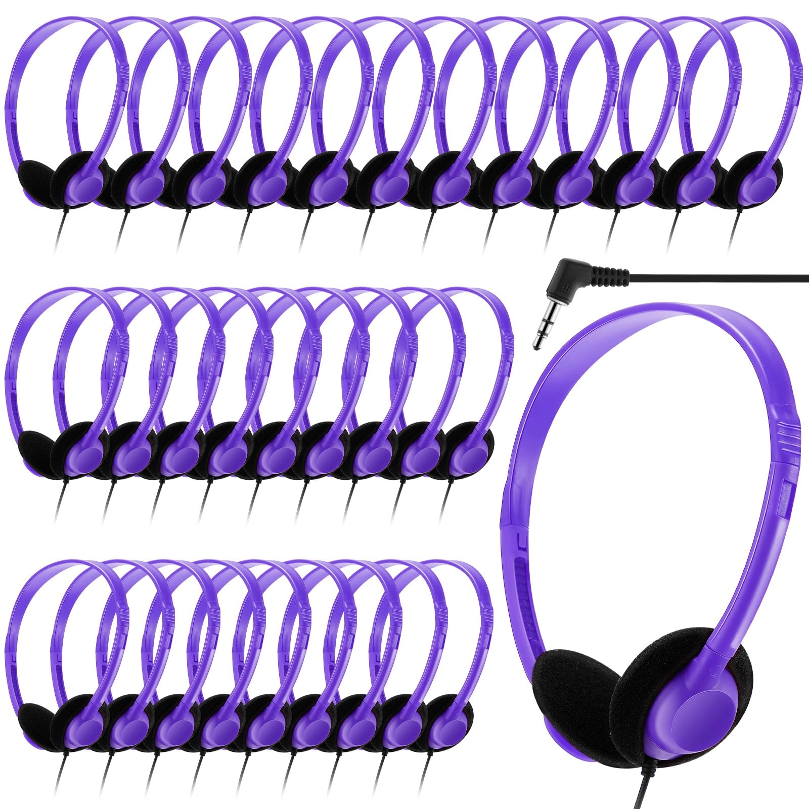 30 Pack Class Set - Wired Headphone