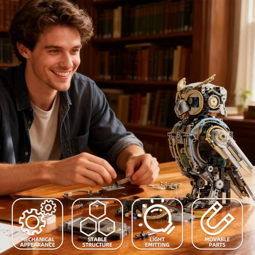 Mechanical Owl - 1 pcs