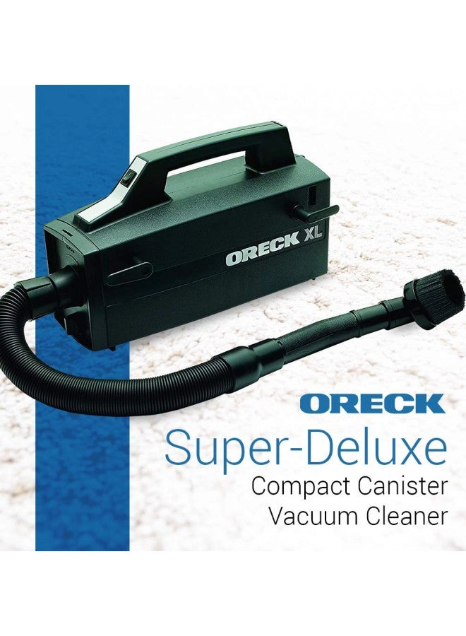 SuperDeluxe Compact Canister Vacuum Cleaner
