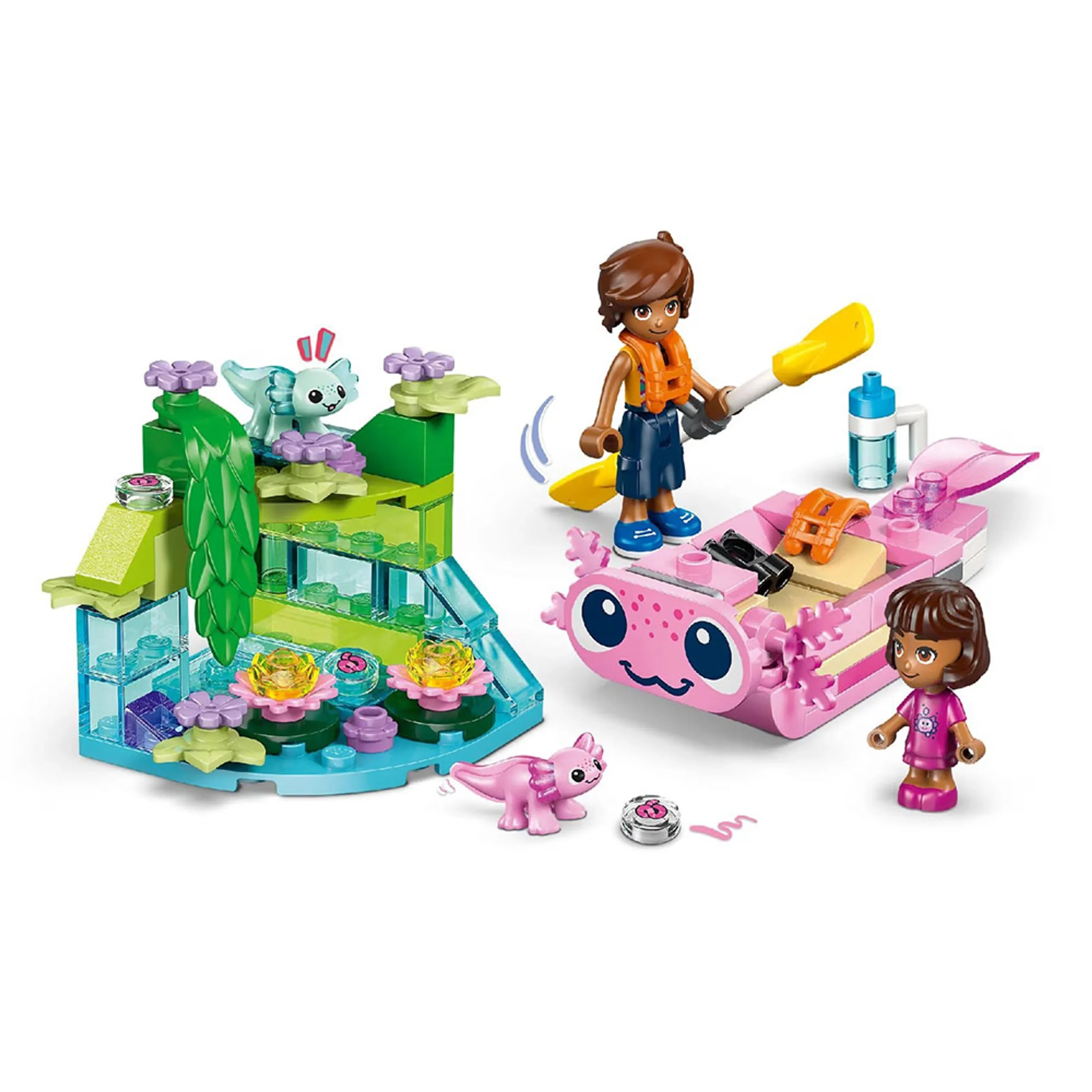 Friends Axolotl Adventure Boat (42681)