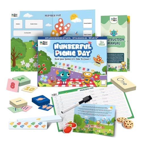 Numberful Picnic Day - Age 3 4 5