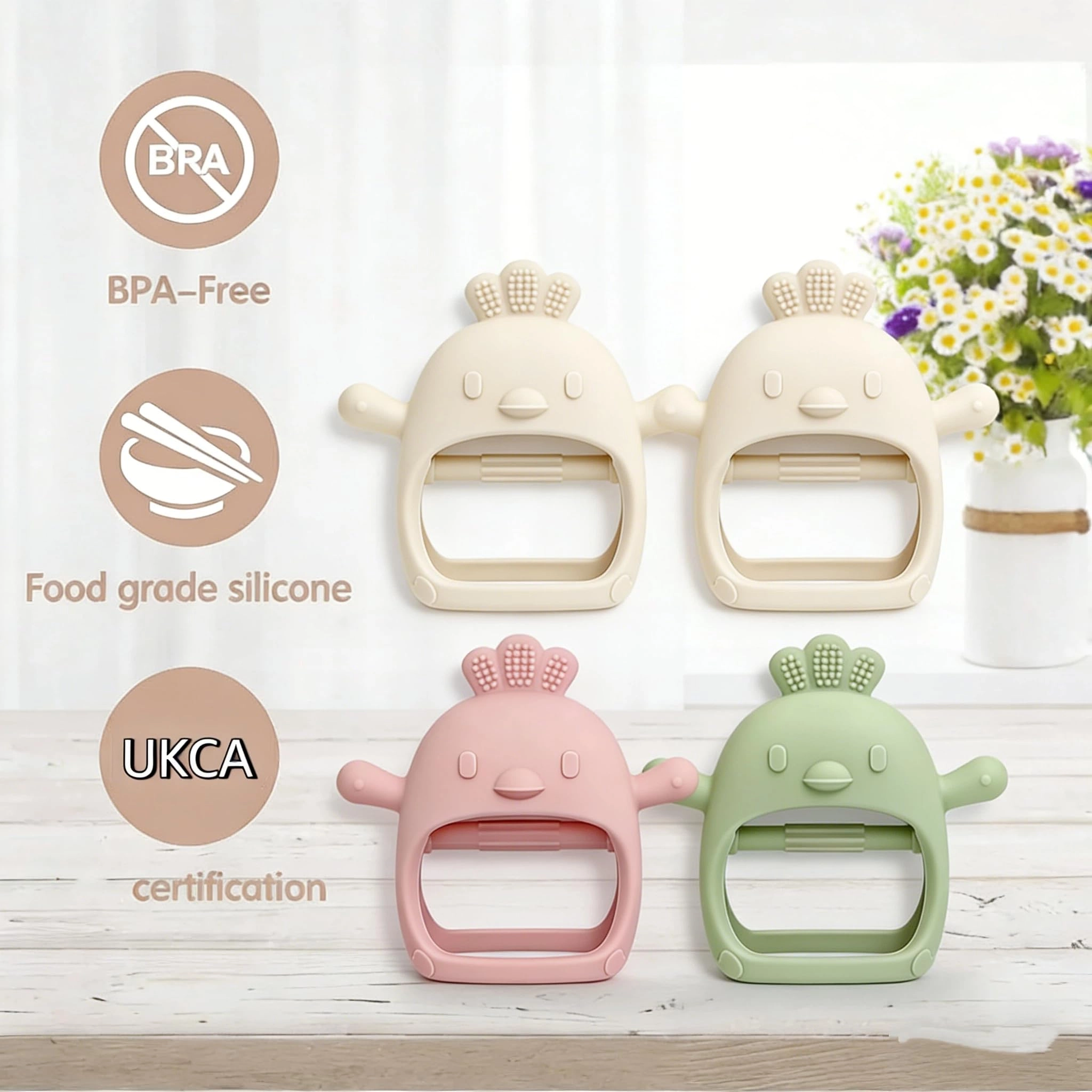 Teething Mittens - Silicone