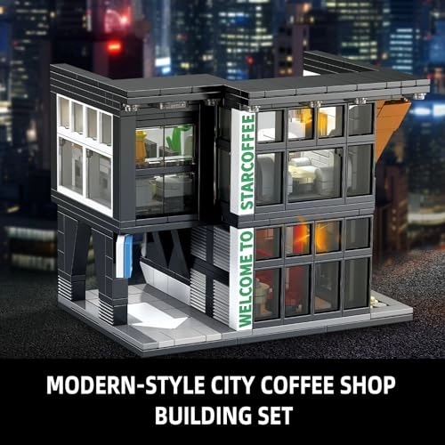 City Coffee House Architecture Building Blocks - 581 pcs