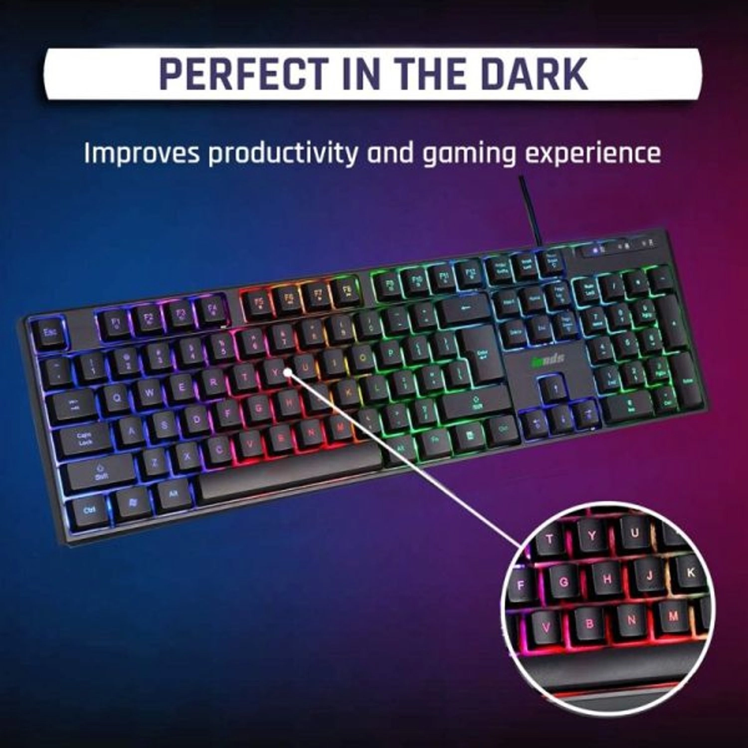 Backlight Gaming Keyboard & Mouse Combo - Wired
