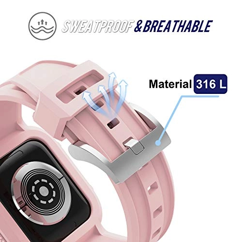 Rugged Watch Band for Apple Watch Series 9 - 44mm