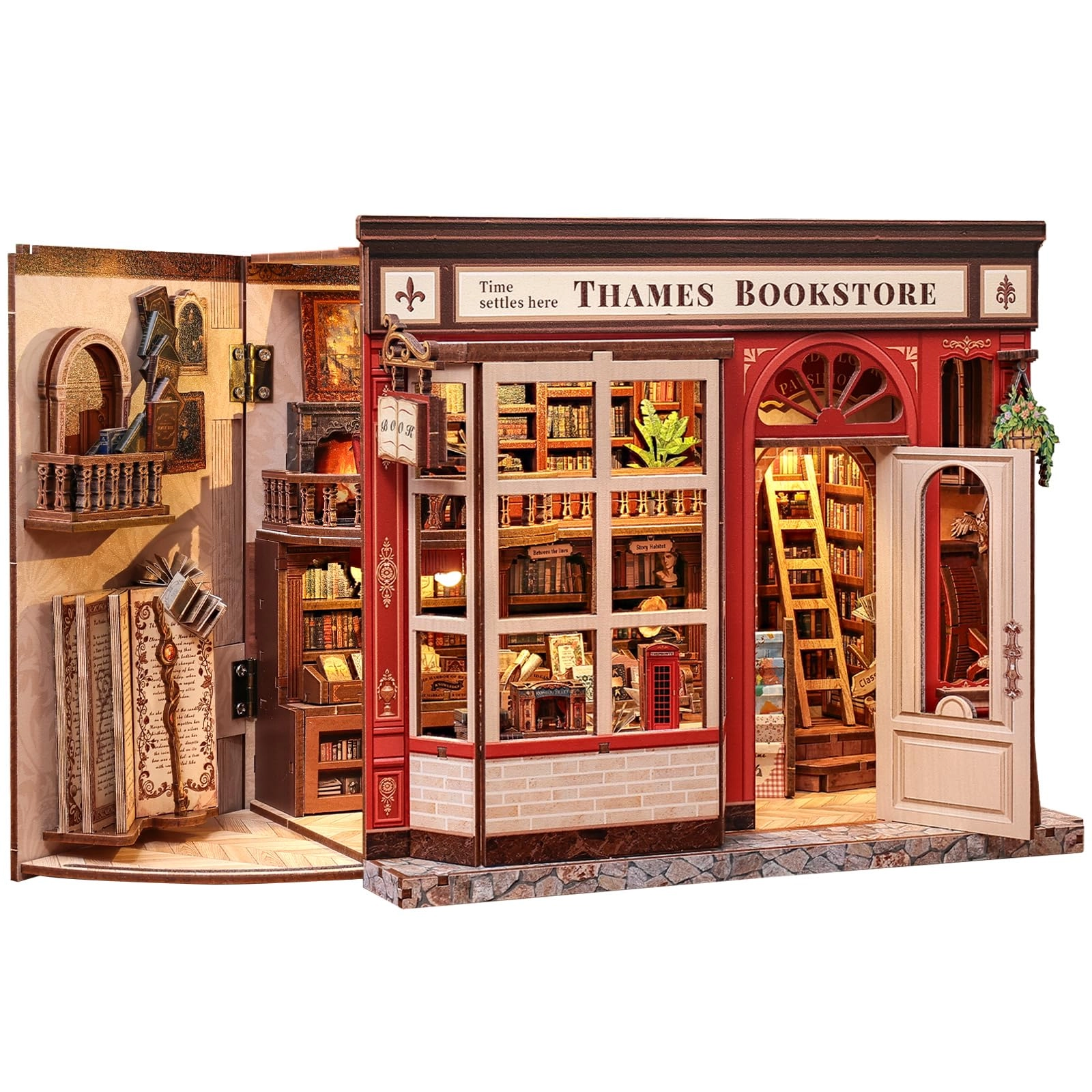 Book Nook Kit - Corner Coffee Shop