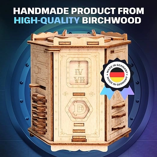 Fort Knox PRO - Escape Room in a Box Wooden Puzzle