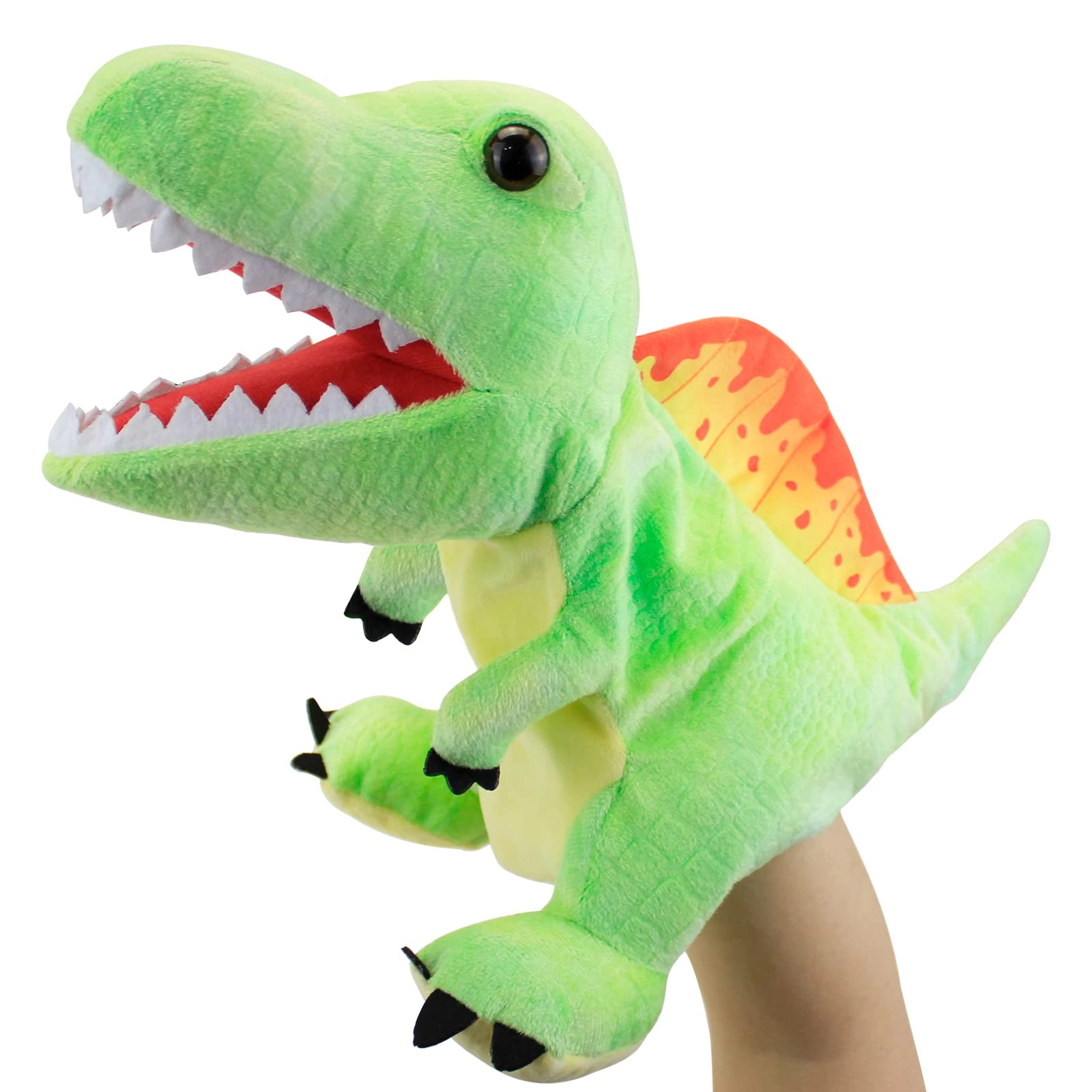 JUSTQUNSEEN Dinosaur Hand Puppets - 24*45 cm Spinosaurus