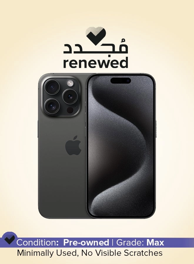 (Renewed) iPhone 15 Pro - 256GB