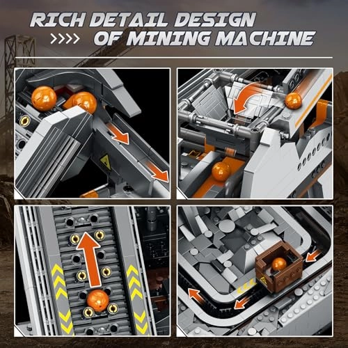 Electric Mining Machine - 3338 pieces Engineering