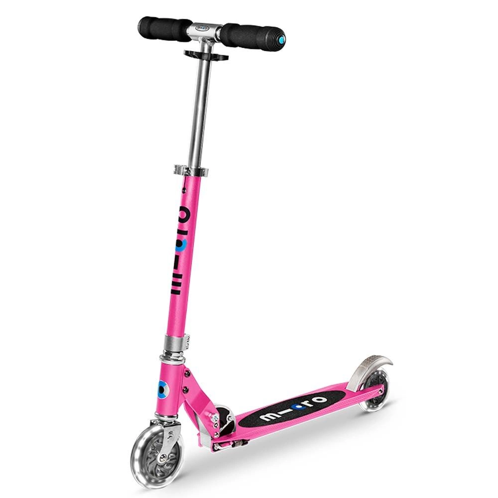 Sprite Kick Scooter – 120/80 mm LED Foldable