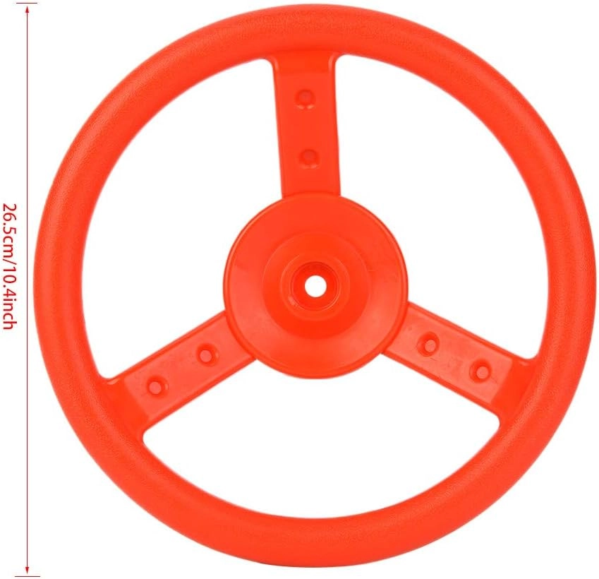 Steering Wheel - Plastic 26.5cm Blue
