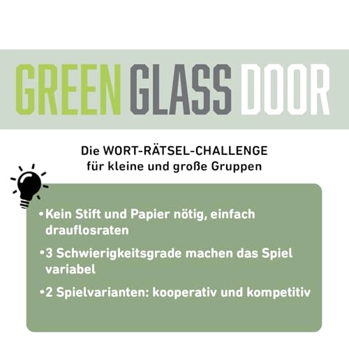 Green Glass Door: Die Wort-Rätsel-Challenge (German)