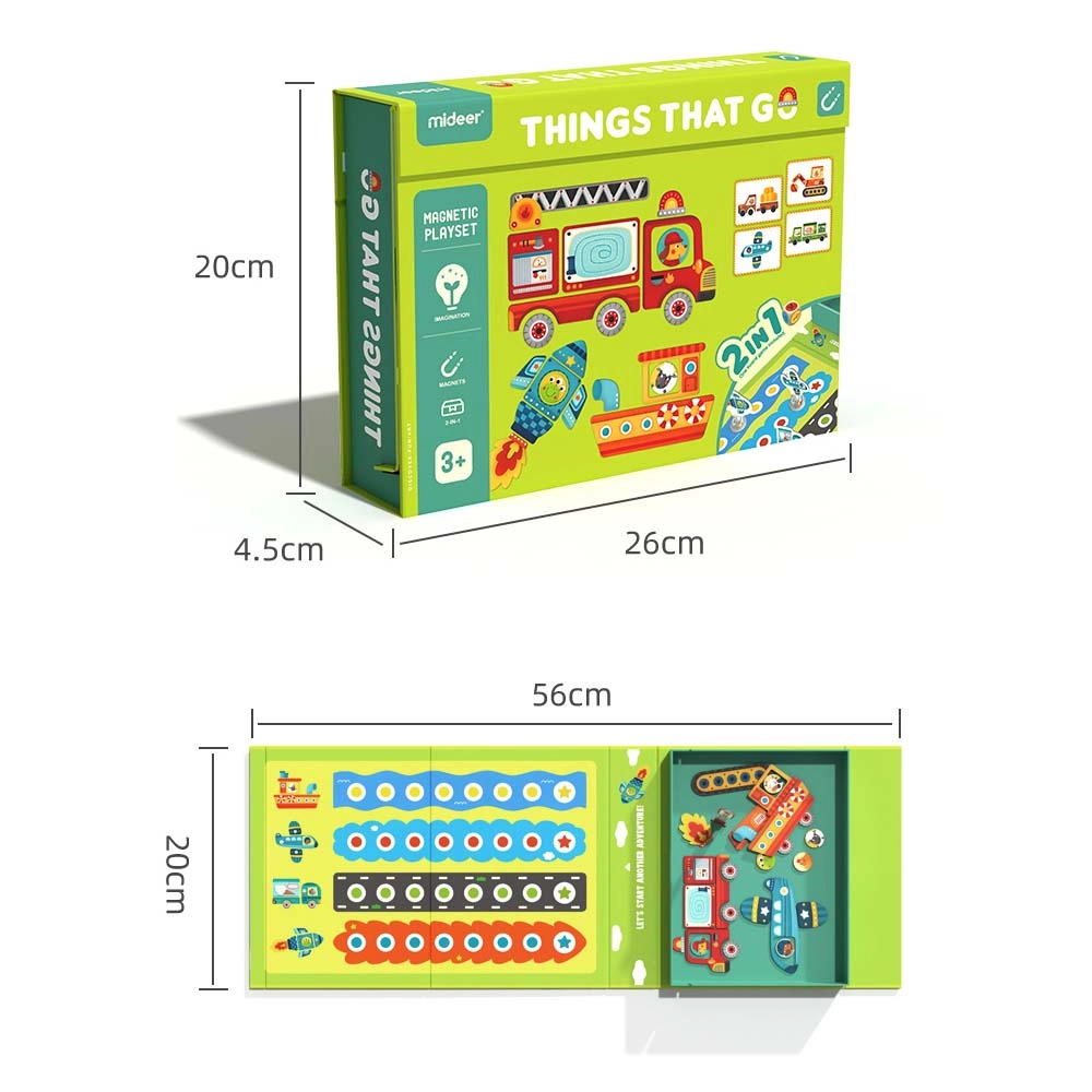Boy & Girl Magnetic Dress Up Game - 3+ 50 pieces