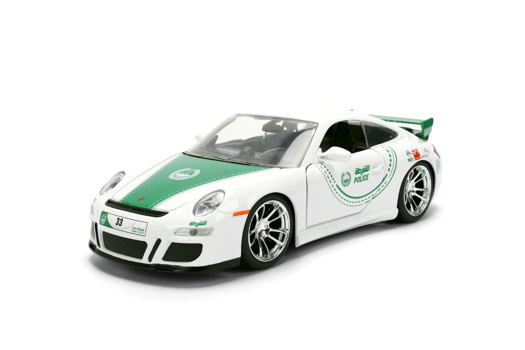Jada Dubai Police Porsche 911 GT3 - 1:24