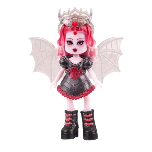 Dark Fairy Doll Figure - 3-Inches Plastic Ages 5+