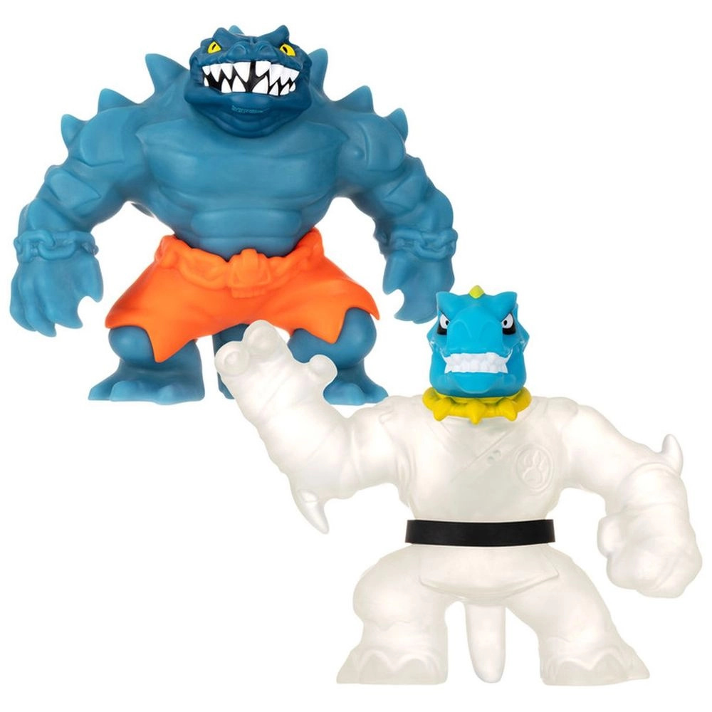 Heroes of Goo Jit Zu Glow Shifters - Ultraglow Tyro + Shadowclaw Rock Jaw (37313669-42620)