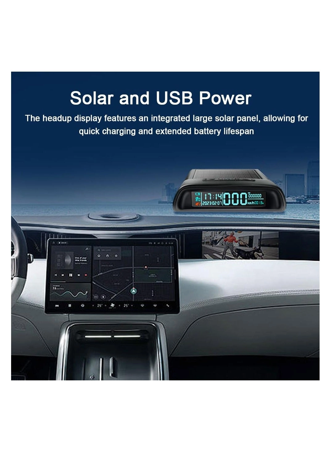 OBD2 Digital Speedometer - Universal HUD HD Display