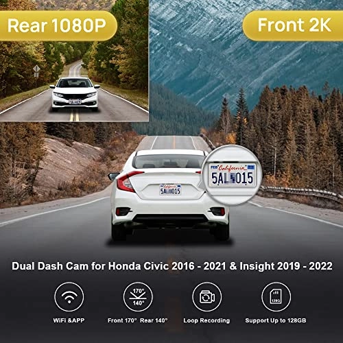 HD2-0323 3840 X 1080 pixels for Honda Civic 2016-2021