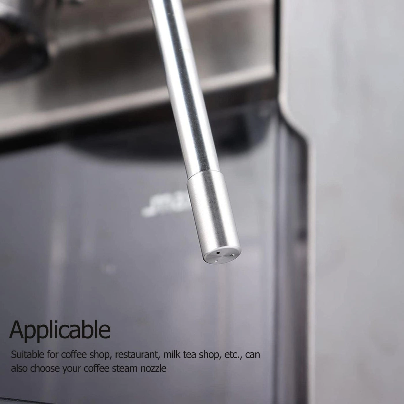 Coffee Machine Steam Nozzle - Stainless Steel 3 Hole