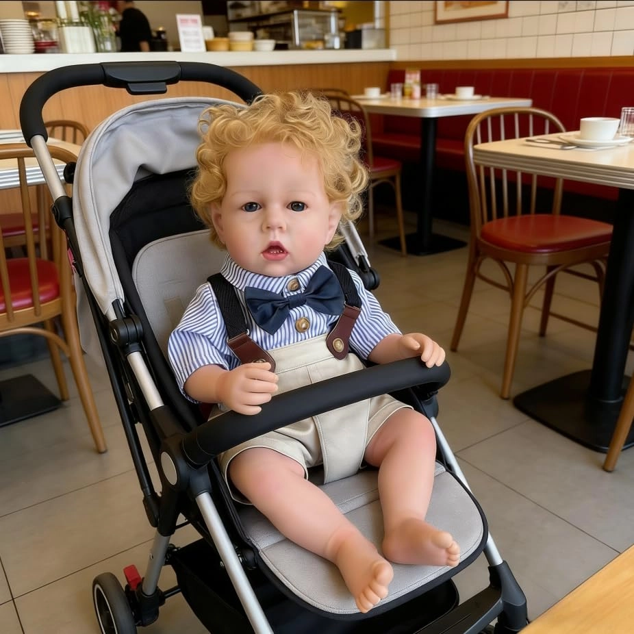 LOULOU Reborn Baby Doll - 20 Inch Full Body Vinyl Boy Ages 3+