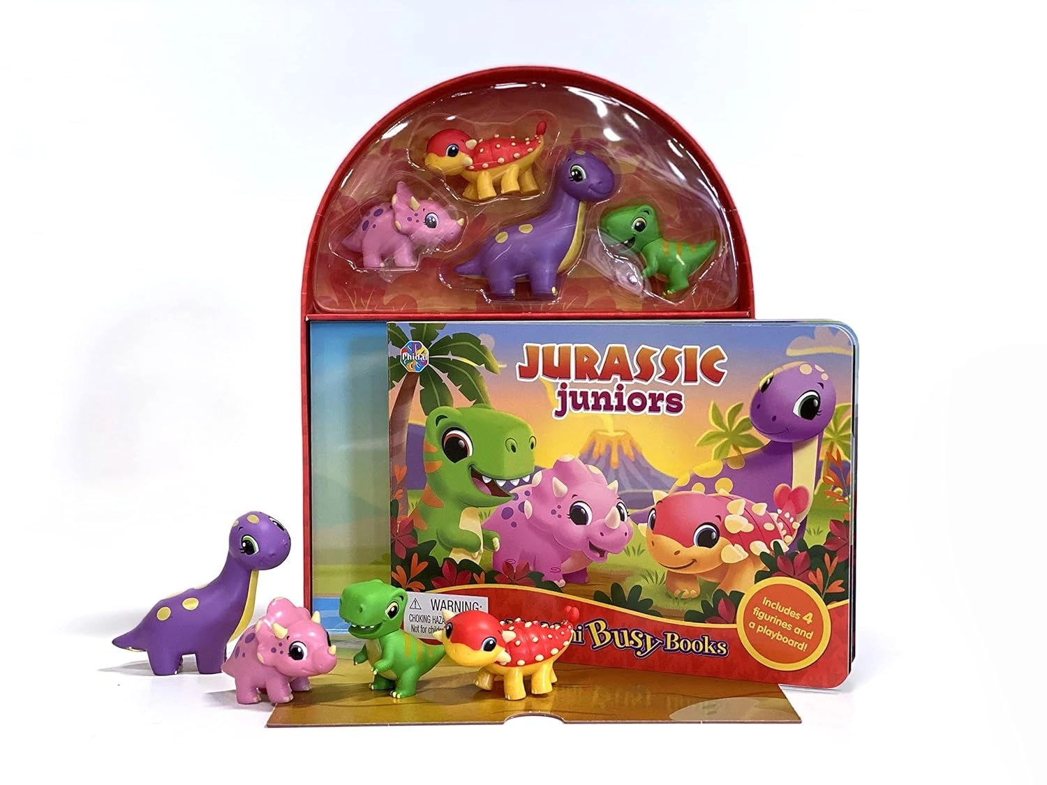 Jurassic Juniors My Mini Busy Books - 3+ 4 pieces