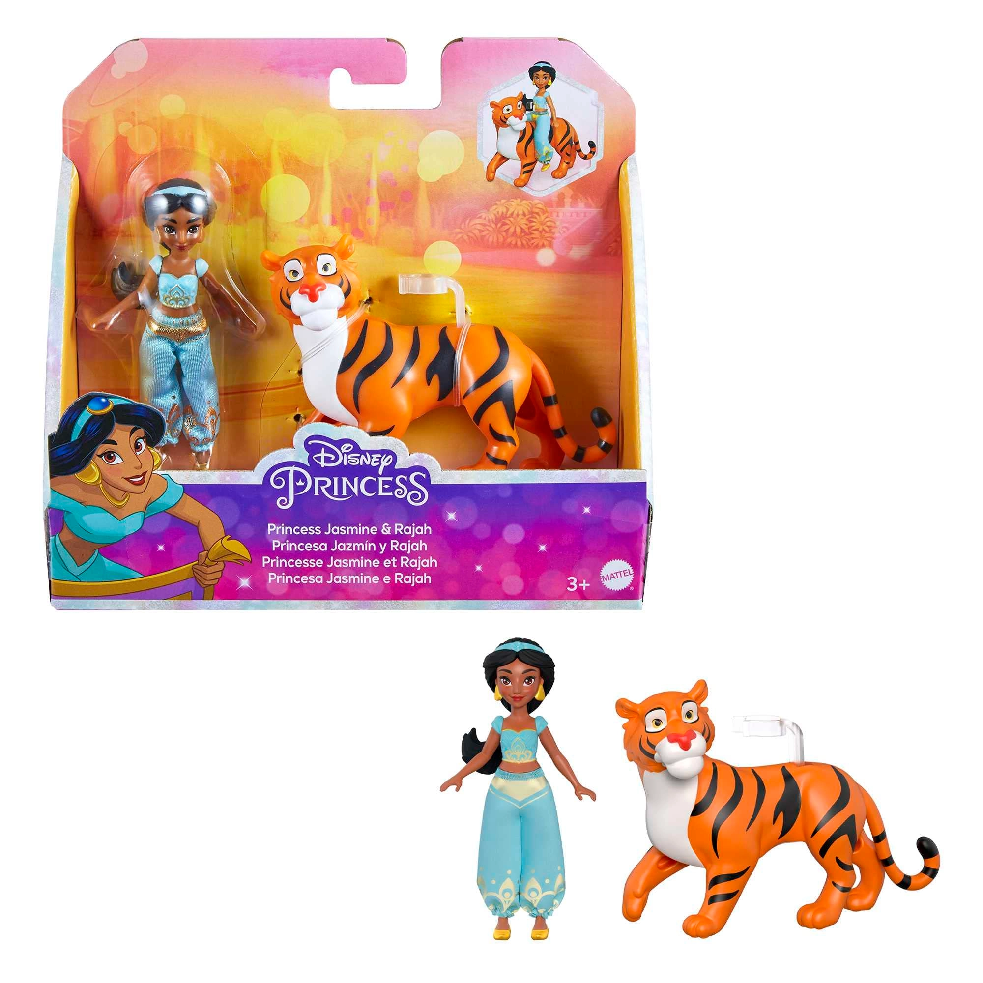 Mattel Princess Jasmine Doll - Posable + Rajah Figure