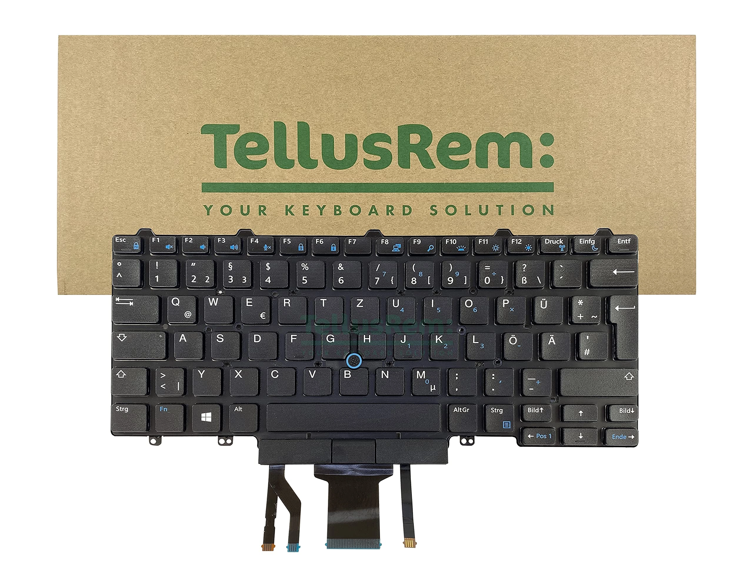 TellusRem (Refurbished) Keyboard - Backlit Italian E5450 E7450 E7470