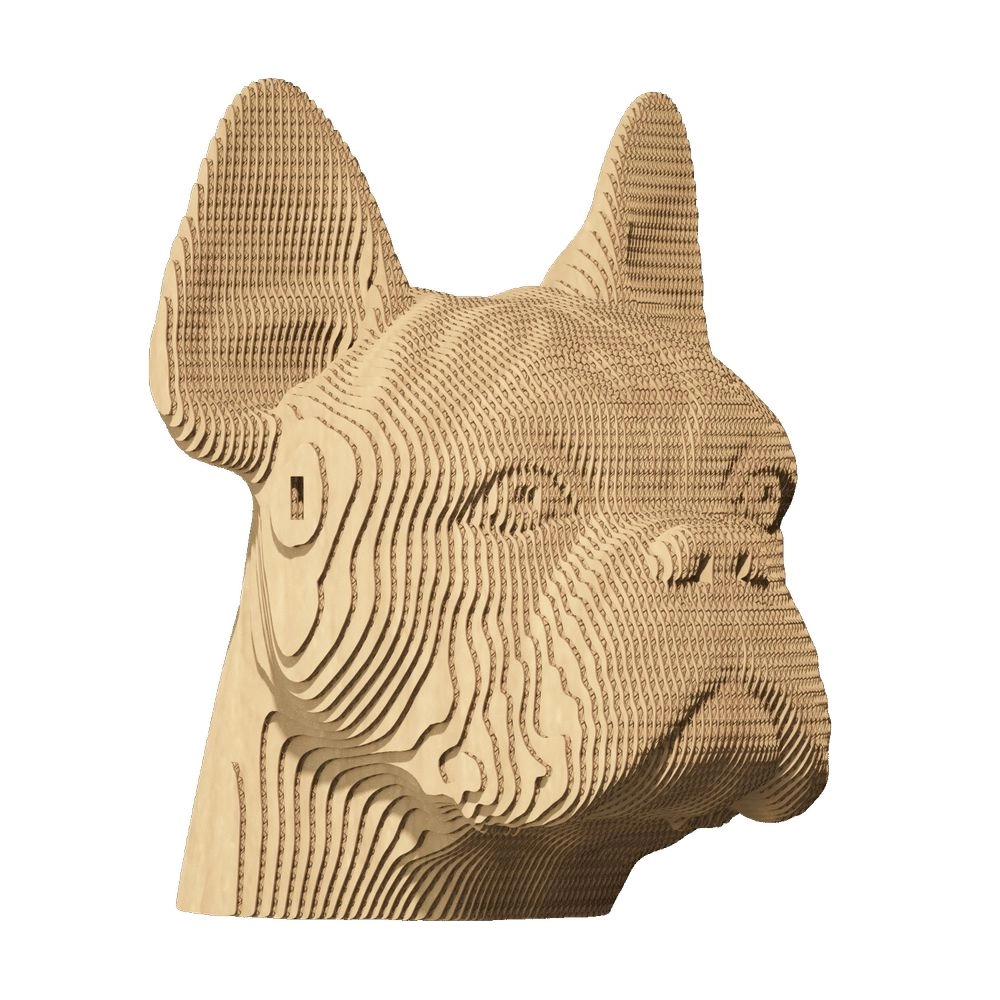 Bulldog 3D Puzzle (CARTMBDG) - 131 pcs