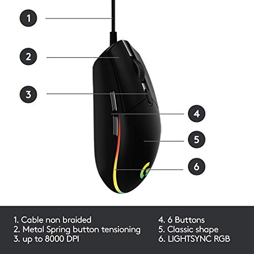 G102 Gaming Mouse - Wired