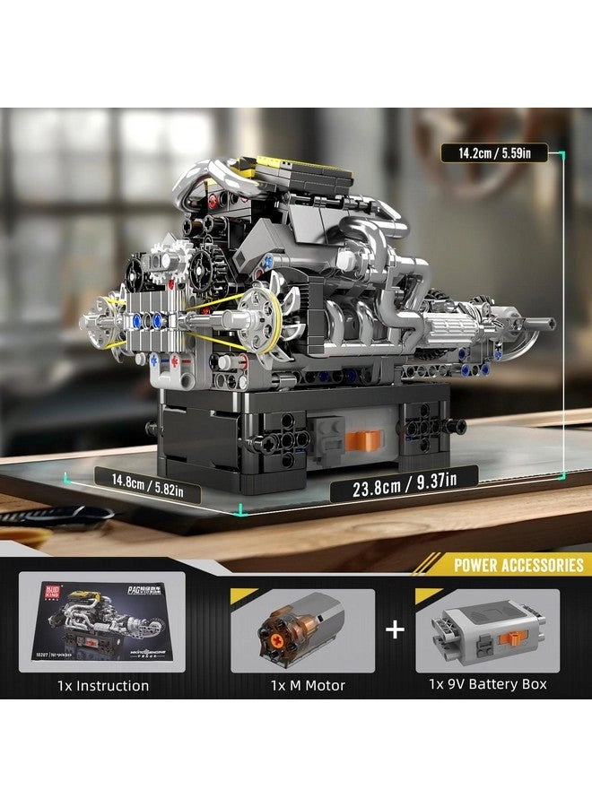 V12 Engine - 12-Cylinder Model Kit
