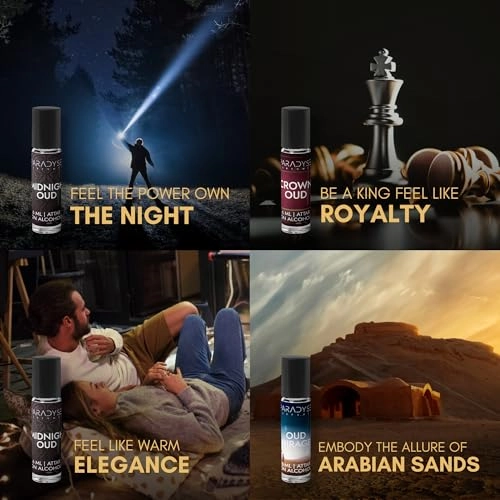 Midnight Oud - 24ML + Crown Oud + Oud Mirage + Oud Wood