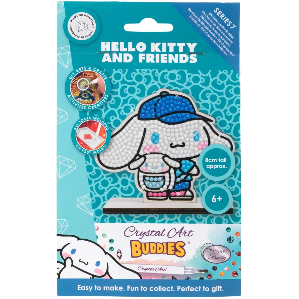 CRAFT Buddy Cinnamoroll Crystal Art Bag Charm