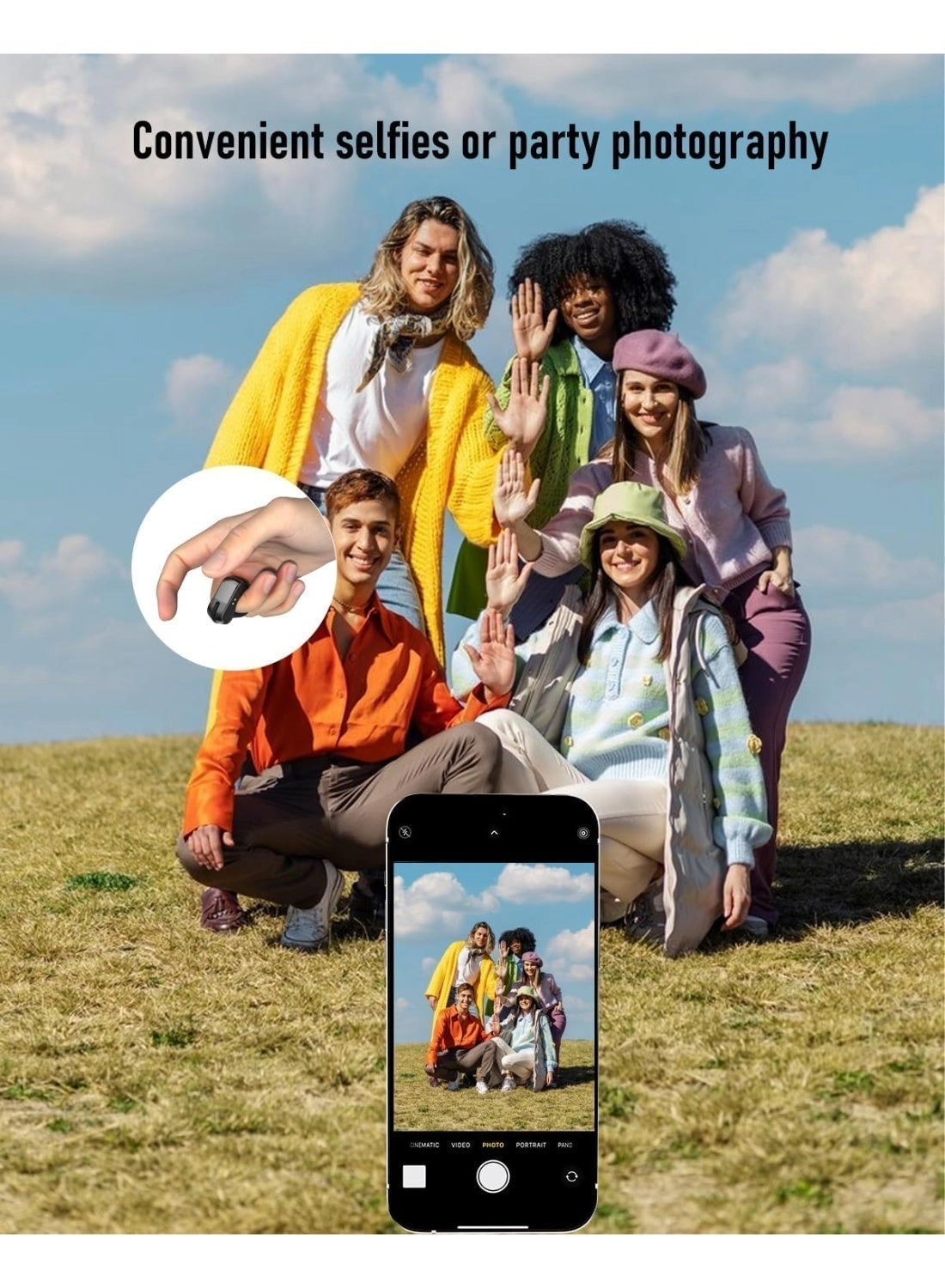 Smart Scrolling Ring - Bluetooth