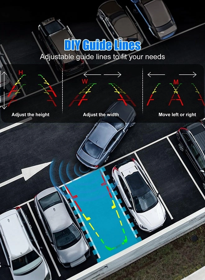Backup Camera System - Night Vision Wireless 1080P