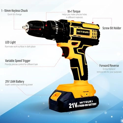 MI57 - 21V 10MM 2 Batteries