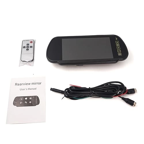 Monitor - 7" HD 800 x 480 + Rear View Camera - 8LED Night Vision