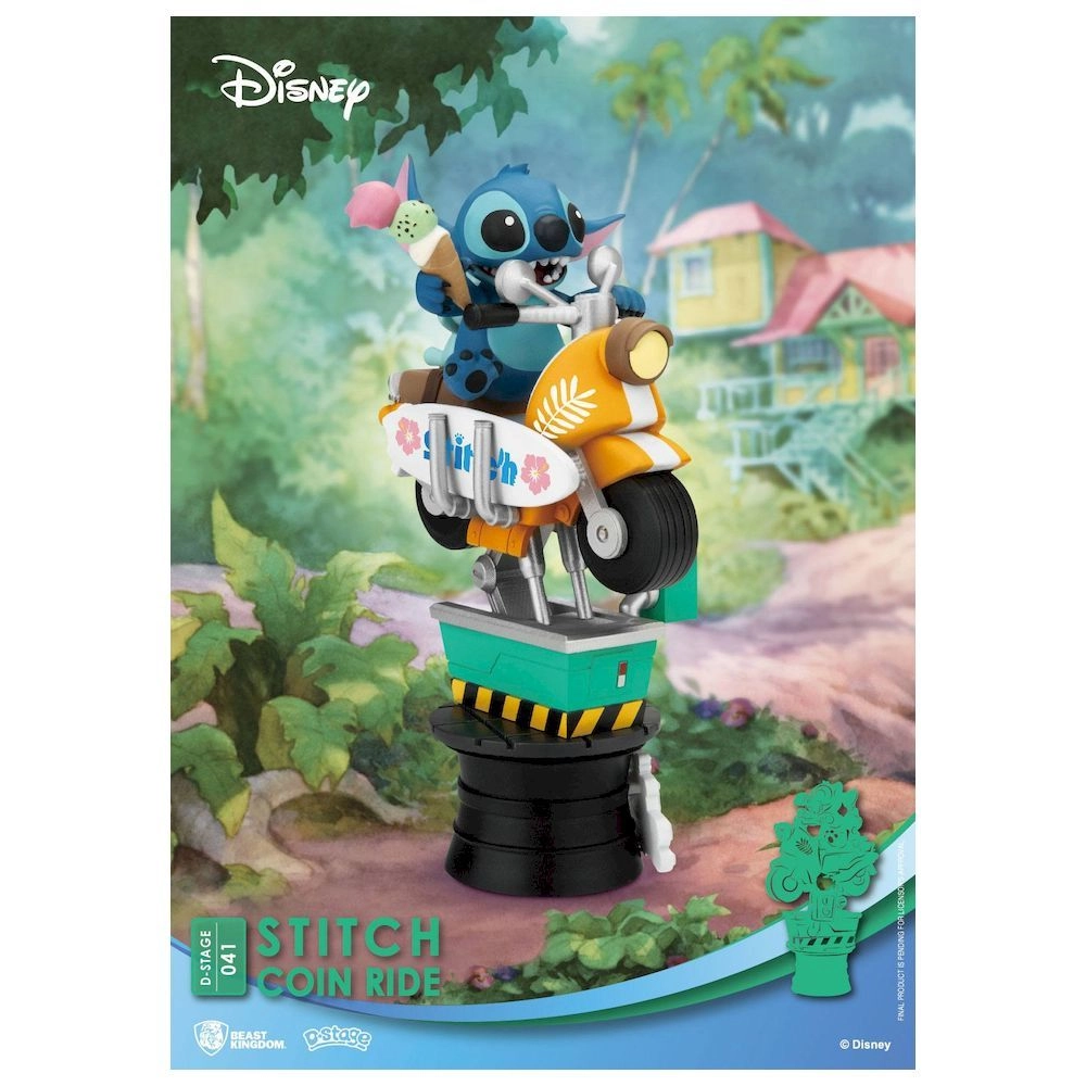 Beast Kingdom Stitch - Lilo & Stitch D-Stage Stitch Coin Ride