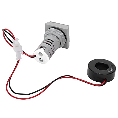 3 in 1 Digital Display Voltmeter Ammeter Indication Light - 50~500V 0~100A 0~99Hz