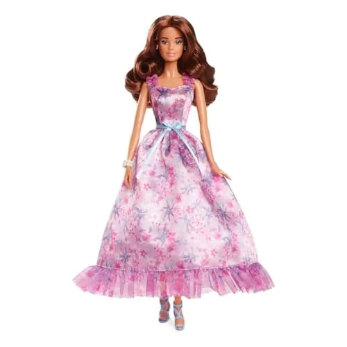 Barbie Signature Birthday Wishes Doll - Lilac Dress Giftable Packaging