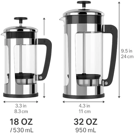 P5 - Double Micro-Filter Glass Carafe