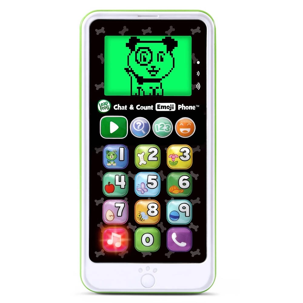 COLOR LAND CHILDRENS TOYS CENTER LLC Chat And Count Emoji Phone - White Multicolor