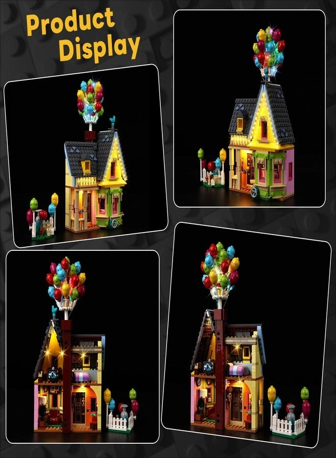 LED Light Kit - Compatible with Lego Up House 43217 Lights Only