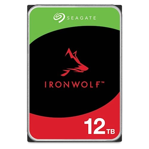 IronWolf 3.5" 7200rpm 256MB SATA 6Gb/s (ST12000VN0008/ST12000VNZ008) - 12TB