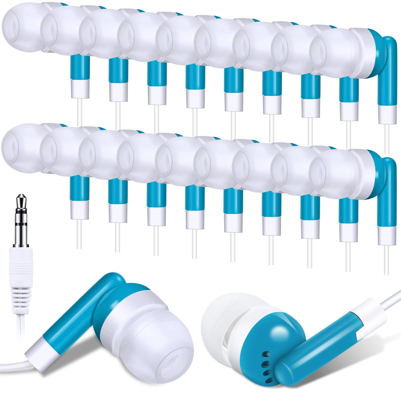 Konohan KQ1689 Wired Earbud Bundle