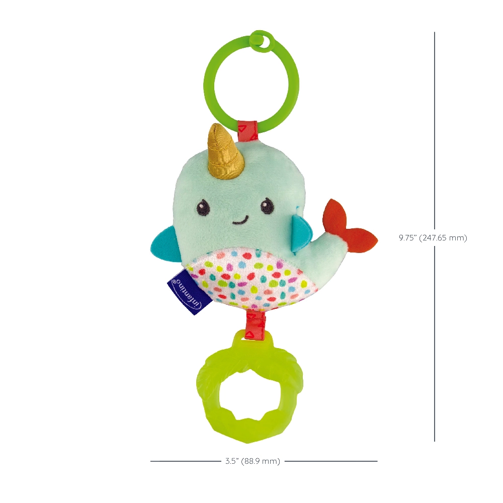 Chime And Go Tag Along Pal Narwhal - 0 month