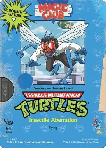 Secret Lair x Teenage Mutant Ninja Turtles: VHS Villains - 5 pcs
