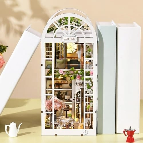 Miniature Dollhouse - Book & Coffee