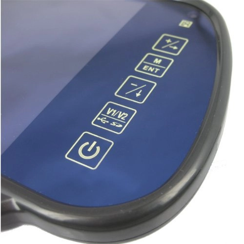 LCD MP5 Car Rear View Mirror Monitor - 7 Inches